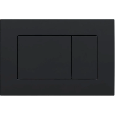 Кнопка смыва Berges Atom 049225 для инсталляции, черный матовый