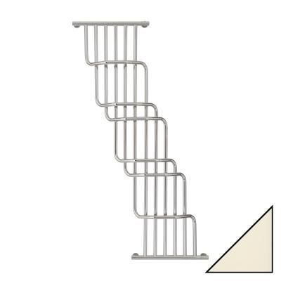 Полотенцесушитель водяной Сунержа Нега 1700х1000 кремовый