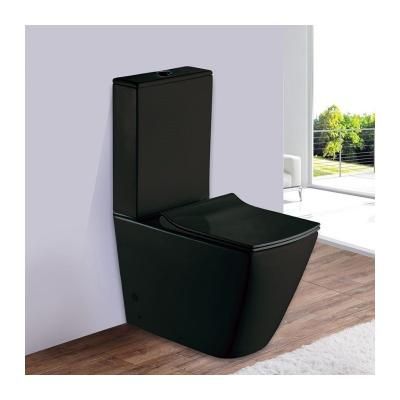 Унитаз-компакт Esbano Duero-C безободковый, черный матовый