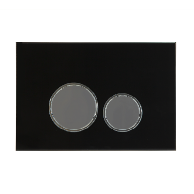 Кнопка смыва AltroBagno Beni aggiuntivi PFP 006E3Q черный, хром