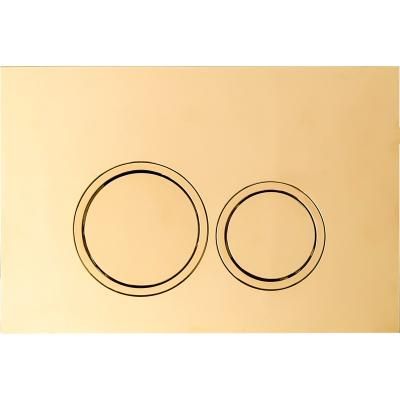 Кнопка смыва Cerutti SPA CR02CG шампань золотой