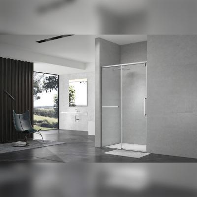 Душевая дверь в нишу Terminus Альба 140х220, хром