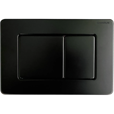 Кнопка смыва Charus Robusto FP.310.MB.05 для инсталляции, черный матовый