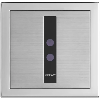 Смывное устройство для писсуара Arrow AGY108-2B сенсорное, питание от батареи, хром/нержавеющая сталь