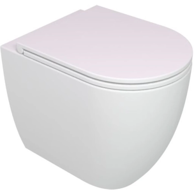 Приставной безободковый унитаз GSG Like LKWC01000P