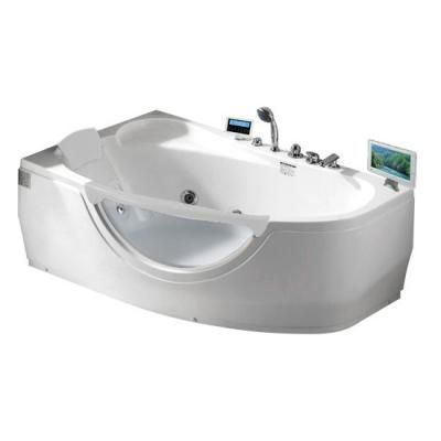 Акриловая ванна Gemy G9046 O L с гидромассажем