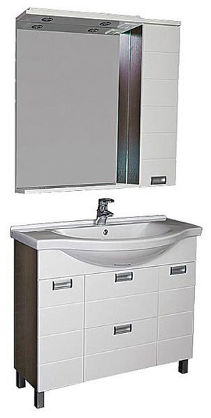 Тумба под раковину Aquanet Сити 00173235 100 венге