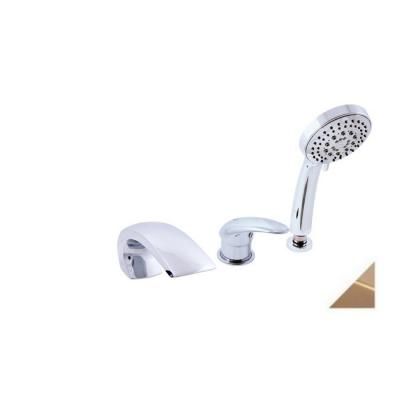 Смеситель Rav Slezak Dunaj D472.5YZ для ванны золото