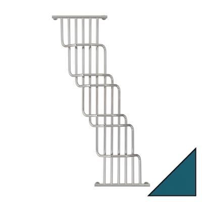 Полотенцесушитель водяной Сунержа Нега 1700х1000 глянцевый синий