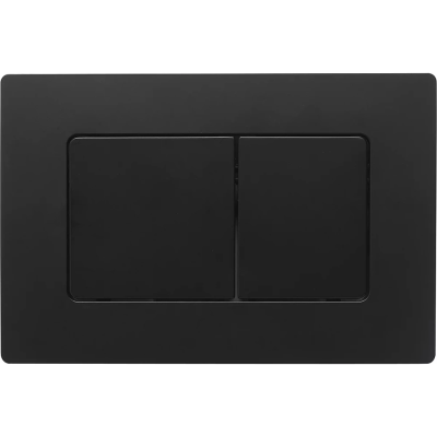 Кнопка смыва Veconi Flush V8 FLV8-B для инсталляции, черный матовый