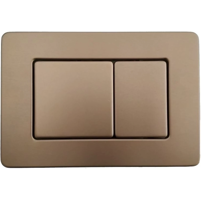 Кнопка смыва AltroBagno PFP 003FQ для инсталляции, розовое золото матовый