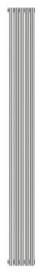 Дизайн-радиатор Сунержа Эстет 1800х211 хром (5 секции) водяной