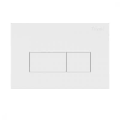 Клавиша смыва Teymi Helmi, двойной смыв, белый матовый T70018WM