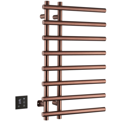 Полотенцесушитель электрический Boheme Uno 722-CB 800x500, медь матовая