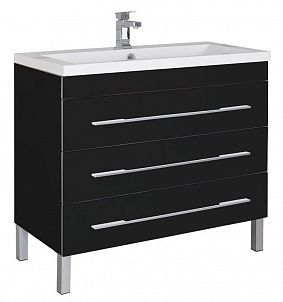 Тумба под раковину Aquanet Верона 00178472 100 черная