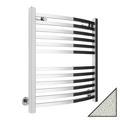 Полотенцесушитель водяной Сунержа Аркус 600х600 античное белое золото