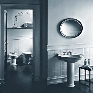 Унитаз приставной Hatria Dolcevita YXXP01 CR горизонтальный выпуск