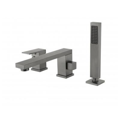 Смеситель на борт ванны Groсenberg GB6008BG, графит