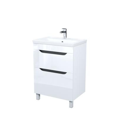 Тумба с умывальником, напольная, 60 см, белый, Ray, IDDIS, RAY60WFi95K