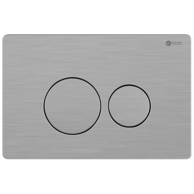 Кнопка смыва Point Виктория PN44061SB для инсталляции, нержавеющая сталь