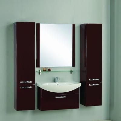 Мебель для ванной Aquaton Ария 1A141701AA430 80 темно-коричневый