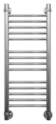 Полотенцесушитель водяной Сунержа Богема 800x300 хром прямой, с дополнительной перемычкой