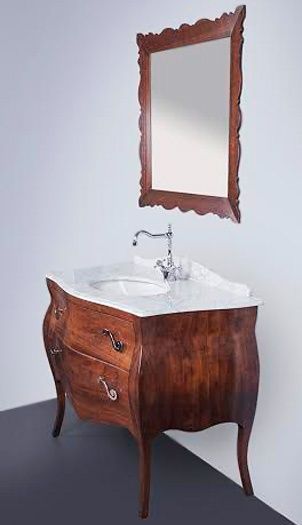 Мебель для ванной Tiffany World Barocco 7241 ant bassanese/сr 116 состаренный орех