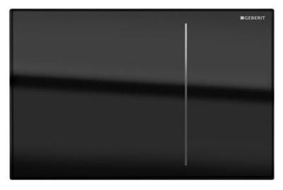 Кнопка смыва Geberit Sigma 70 115.620.SJ.1 черная, 12 см