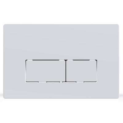 Кнопка смыва Azario 24.7х2.5х16 , пластик, цвет Белый (AZ-8200-0090/AZ-P58-0130)