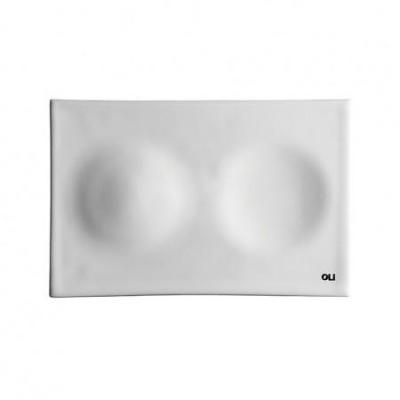 Кнопка смыва Oli Moon 878848 белый