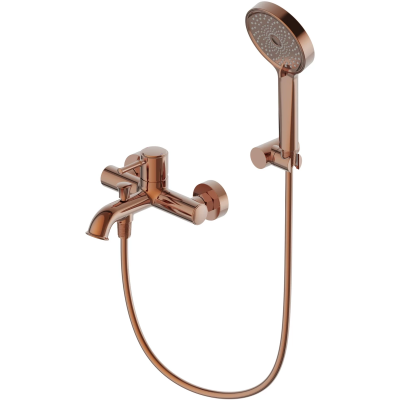 Смеситель для ванны Wonzon &amp; Woghand Tor WW-88037073-RG с душевым гарнитуром, розовое золото