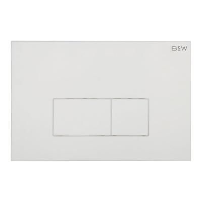 Клавиша смыва B&W WPI-09541 серия V, цвет: Glossy Ivory (244х162х11)