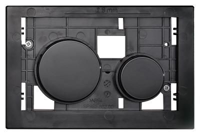 Кнопка смыва Tece Loop Modular 9240667 черная без лицевой панели