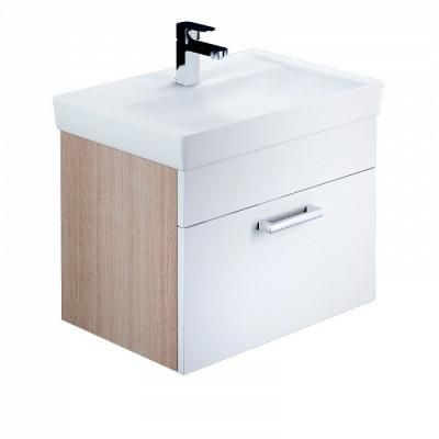 Тумба с раковиной IDDIS Mirro MIGSR6YC0WYO0iRO95LXK белый/дерево