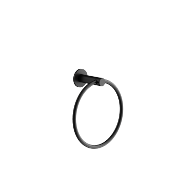 Полотенцедержатель SANCOS Base, кольцо, черный матовый,  SC9029MB