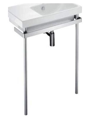 Ножки для раковины Jacob Delafon Odeon Up E4724-39R серый металл