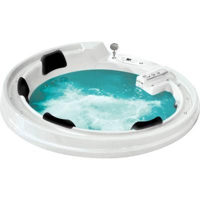 Акриловая ванна Gemy G9090 K с гидромассажем