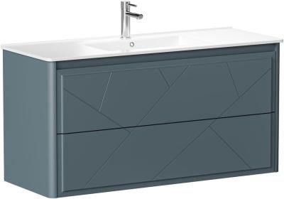 Тумба под раковину Allen Brau Paris 120 1.360003.BGM синий матовый