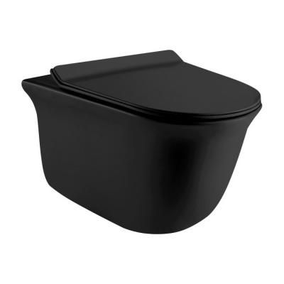 Унитаз подвесной Grossman GR-4412BMS безободковый, с тонкой крышкой-сидением