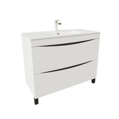 Тумба напольная, белая, 100 см, Cloud, IDDIS, CLO10WFi95. Подходит ум. 0131000i28