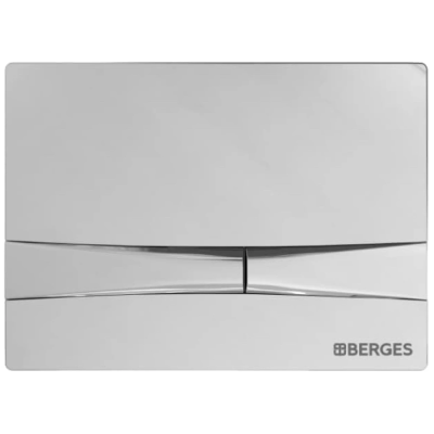 Кнопка смыва Berges Novum F3 040053 для инсталляции, хром