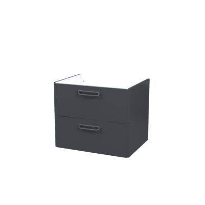 Тумба подвесная, 60 см, серый, Brick, IDDIS, BRI60G0i95. Подходит умывальник: 0106000i28