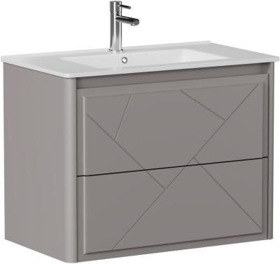 Тумба под раковину Allen Brau Paris 80 1.360001.PGM платина матовый