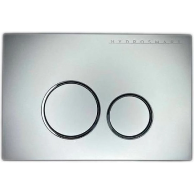 Кнопка смыва Nofer Hydrosmart 07812.S для инсталляции, матовый хром/хром/матовый хром
