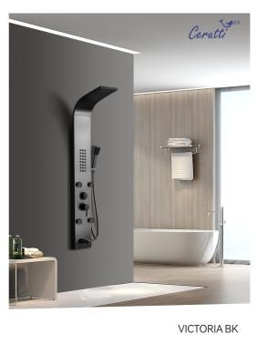 Панель VICTORIA BK душевая Ceruttispa CT9981