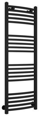 Полотенцесушитель водяной Сунержа Аркус 31-0251-1240 1200x400 черный матовый