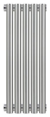 Дизайн-радиатор Сунержа Эстет 500х211 хром (5 секций) водяной