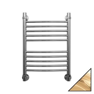 Полотенцесушитель водяной Сунержа Богема 600x400 золото прямой, с дополнительной перемычкой