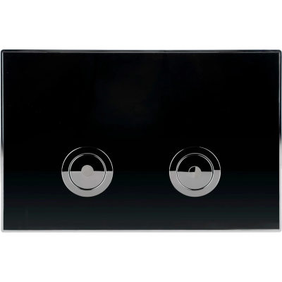 Кнопка смыва Point Венера PN44071BC для инсталляции, черный/хром