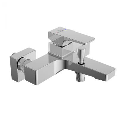 Смеситель Villeroy & Boch Architectura Square TVT12500100061 для ванны, хром